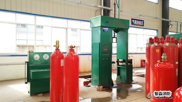 七氟丙烷鋼瓶檢測