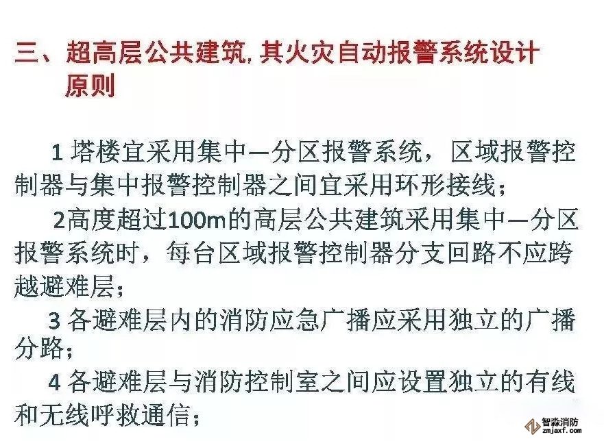 超高層公共建筑報警消防器材設(shè)計規(guī)定